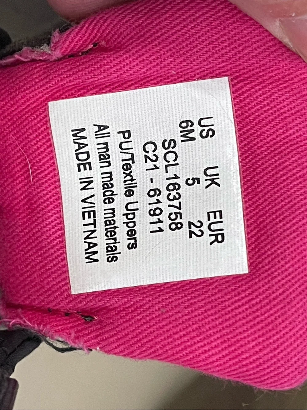 Sperry Black & Pink Kids Duck Boots and white and pink cowgirl boots size 6‎
